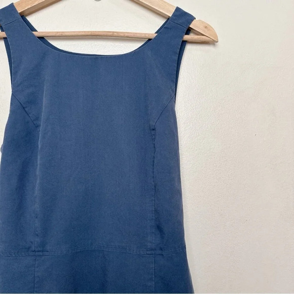 Kit And Ace Womens 10 Sublime Open Back Sleeveless Dress In Navy - Picture 6 of 16